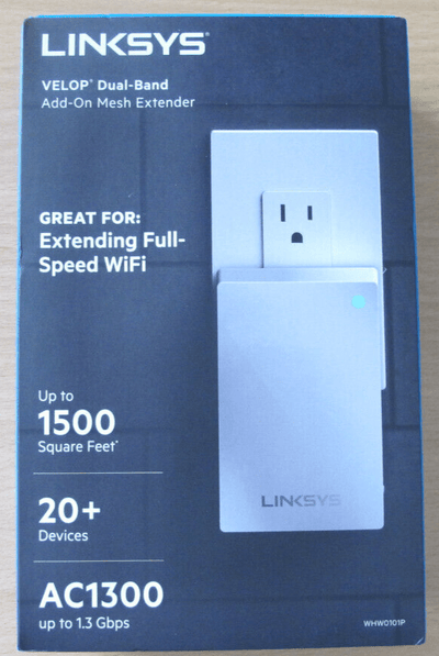 Linksys WHW0101P AC1300 Velop Mesh WiFi Extender Dual - band Open Box Unused - MagsTag