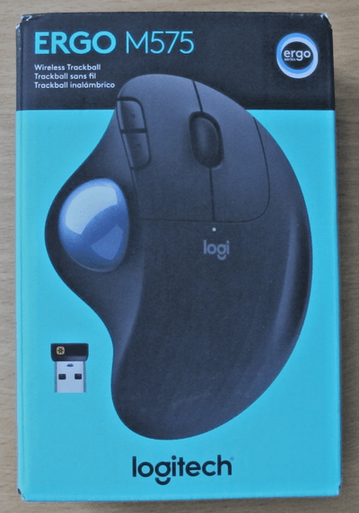 Logitech ERGO M575 (910 - 005869) Wireless Trackball Mouse - Black - MagsTag