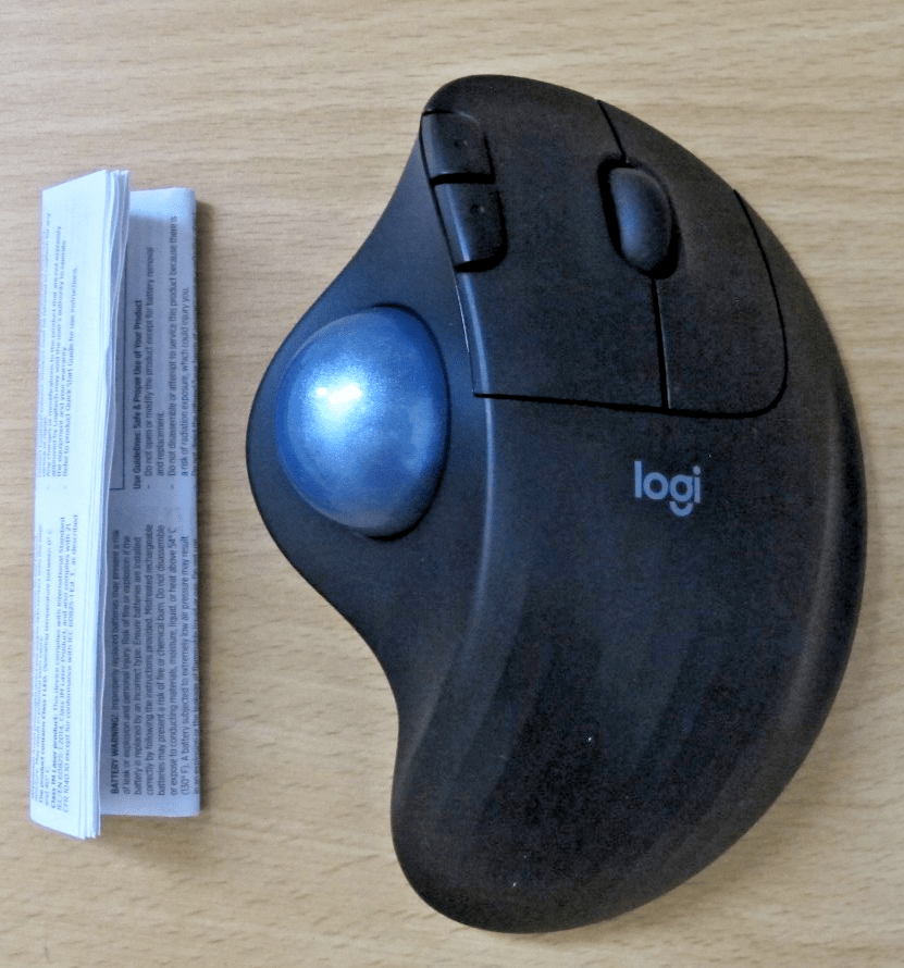 Logitech ERGO M575 (910 - 005869) Wireless Trackball Mouse - Black - MagsTag