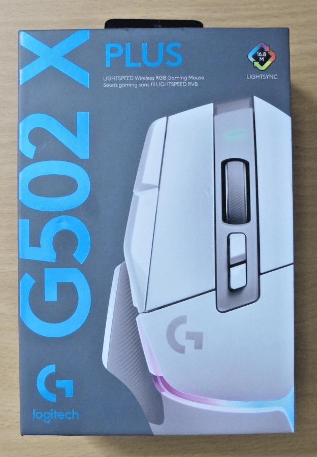 Logitech G502 X Plus Lightspeed Wireless Optical Mouse 25,600 dpi White Unused - MagsTag