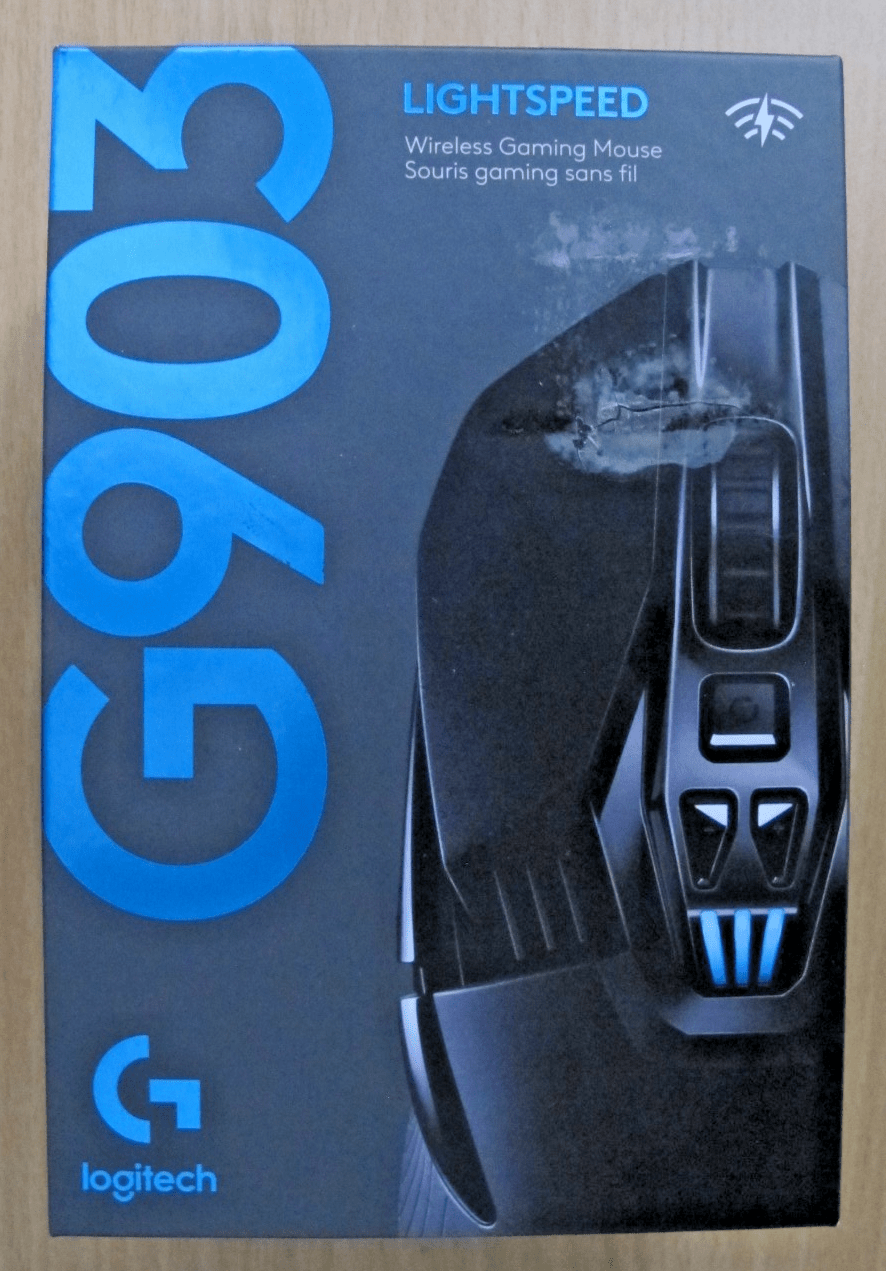Logitech G903 LIGHTSPEED Wireless Gaming Mouse Hero Sensor Open Box Return - MagsTag