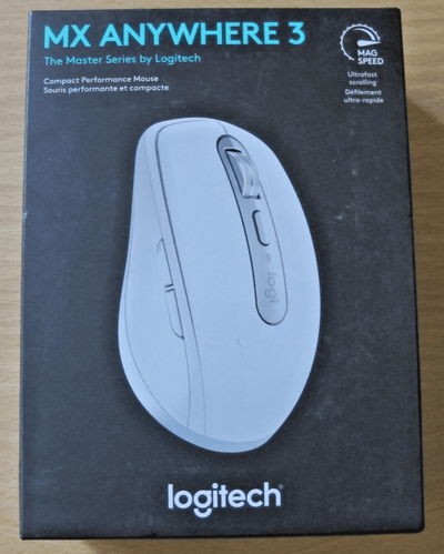 Logitech MX Anywhere 3 Wireless Mouse for PC Pale Grаy 910 - 005985 Bluetooth - MagsTag