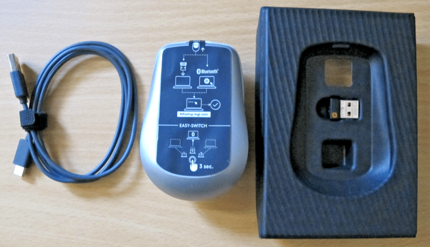 Logitech MX Anywhere 3 Wireless Mouse for PC Pale Grаy 910 - 005985 Bluetooth - MagsTag