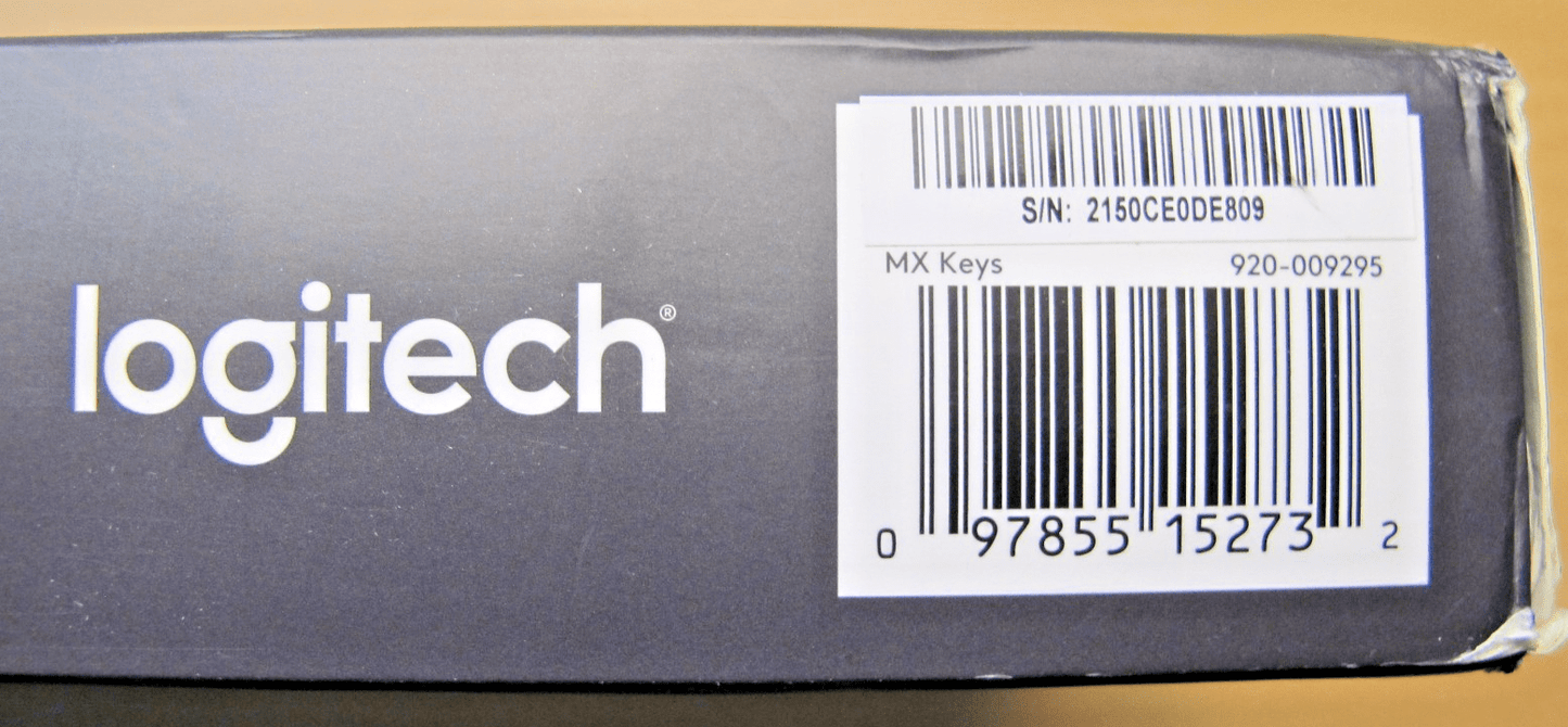 Logitech MX Keys Advanced Wireless Illuminated Keyboard Graphite 920 - 009294 - MagsTag