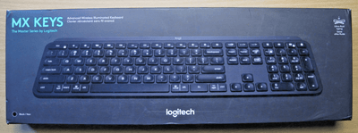 Logitech MX Keys Advanced Wireless Illuminated Keyboard Graphite 920 - 009294 - MagsTag