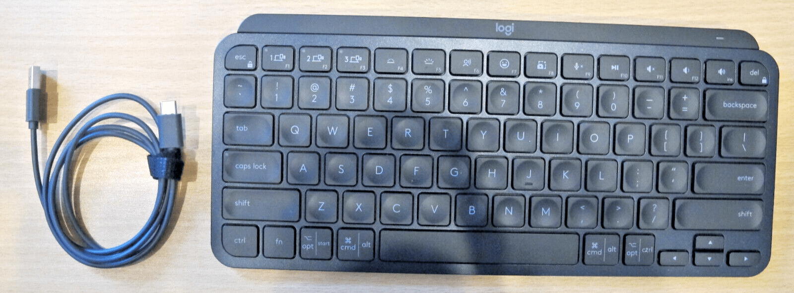 LOGITECH MX KEYS MINI WIRELESS ILLUMINATED KEYBOARD BLACK 920 - 010475 Mint - MagsTag