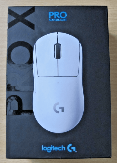 Logitech PRO X SUPERLIGHT Wireless Gaming Mouse White 32,000 dpi Open Box Return - MagsTag