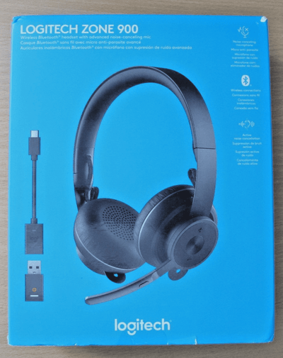 Logitech Zone 900 (981 - 001100) Wireless Headset - Black Open Box - MagsTag
