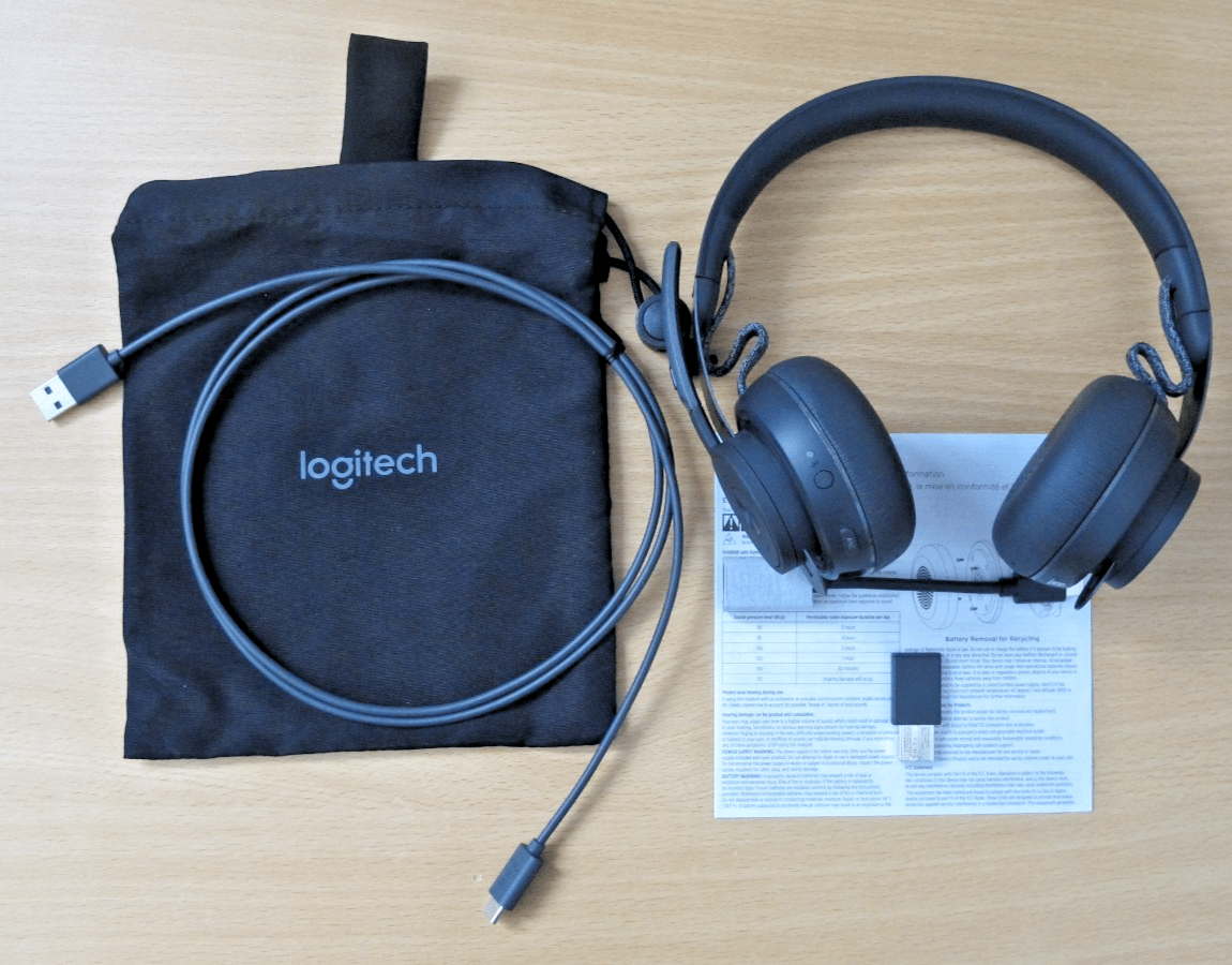 Logitech Zone 900 (981 - 001100) Wireless Headset - Black Open Box - MagsTag