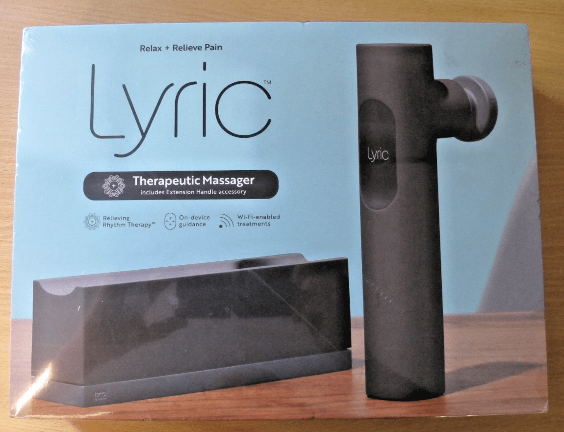 Lyric Therapeutic Massager Handheld Precision Wi - fi Massager Granite LYRC8087 - MagsTag