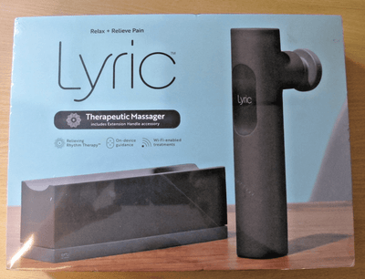 Lyric Therapeutic Massager Handheld Precision Wi - fi Massager Granite LYRC8087 - MagsTag