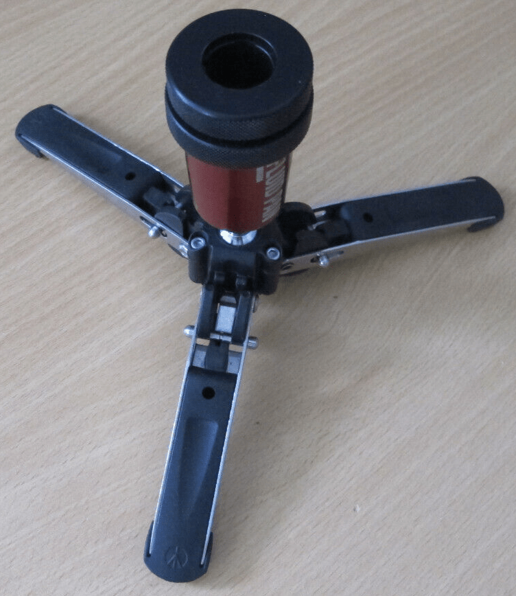 Manfrotto MVA50A Fluid Base with Retractable Feet Black Mint Opon Box - MagsTag