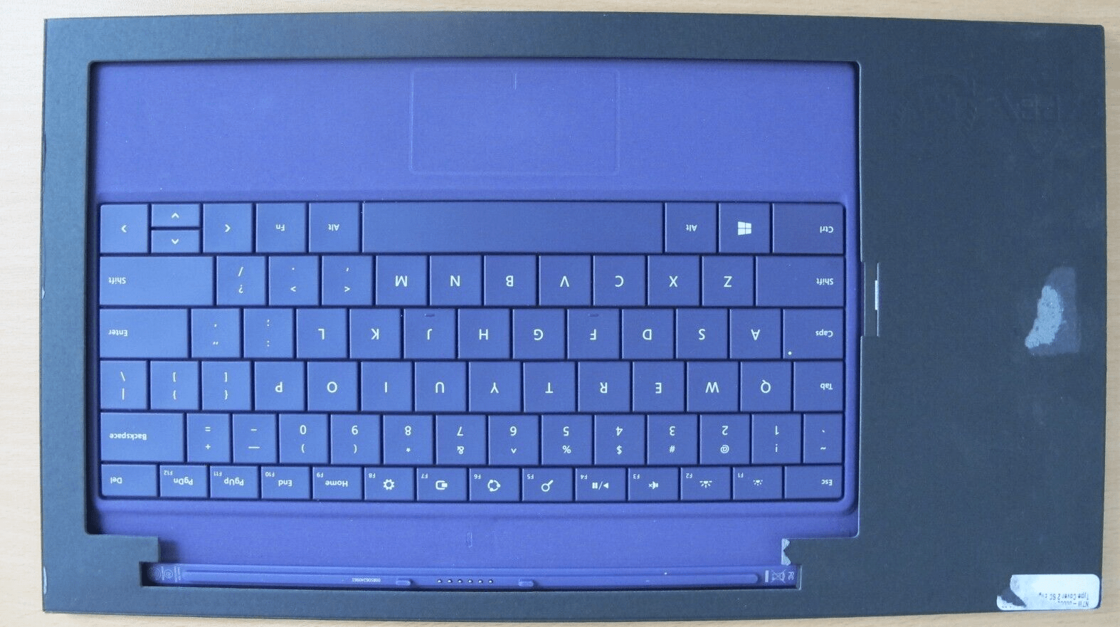 Microsoft Surface Pro 2 Smart Keyboard Case Purple N7W - 00003 Model 1561 Unused - MagsTag