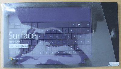 Microsoft Surface Pro 2 Smart Keyboard Case Purple N7W - 00003 Model 1561 Unused - MagsTag