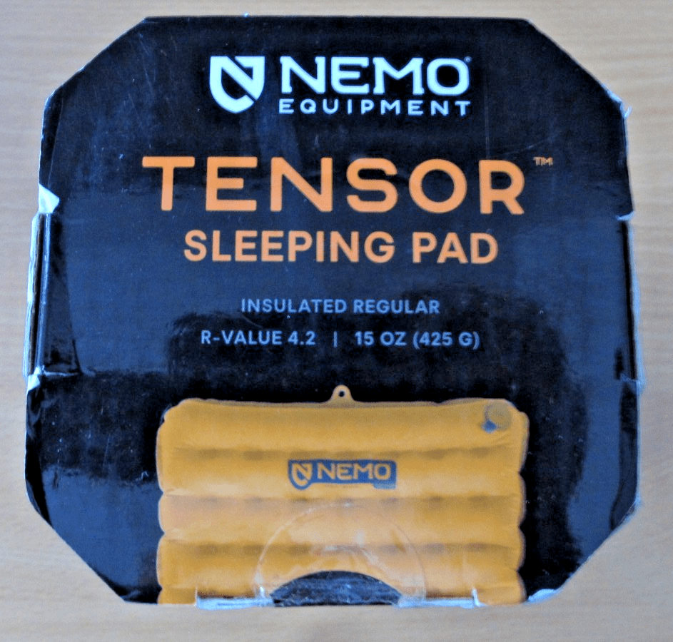 NEMO Tensor Trail Insulated Sleeping Pad Ultralight Regular 72x20 3 Inch Thick - MagsTag