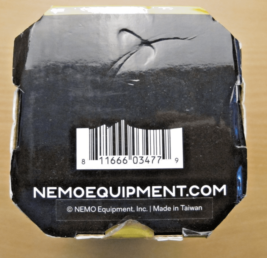 NEMO Tensor Ultralight Sleeping Pad 72x20 Rectangle Color Goldfinch Size Regular - MagsTag