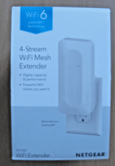 NETGEAR WiFi 6 Mesh Range Extender (EAX12) AX1600 Boost Wireless Signal - MagsTag