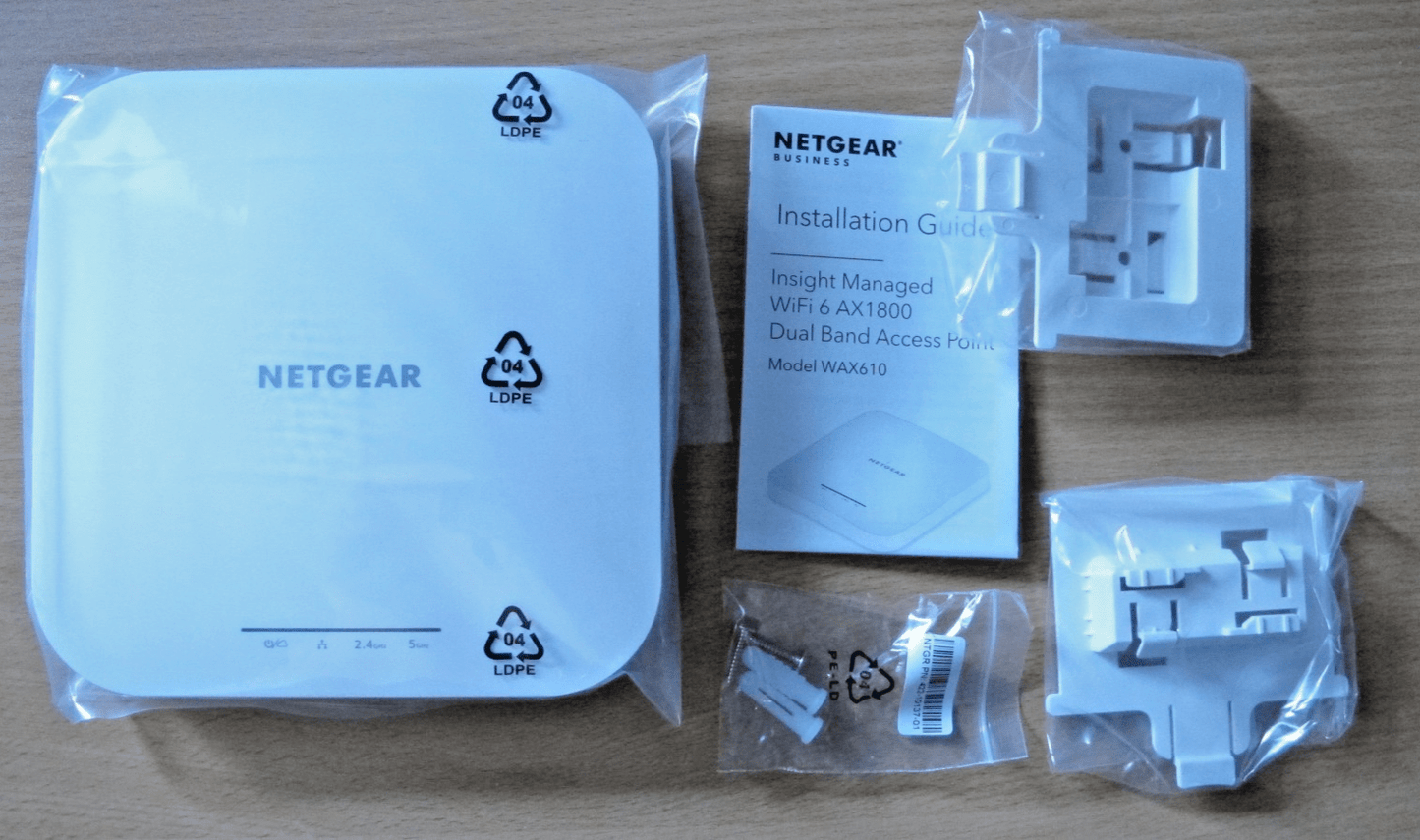 NETGEAR Wireless Access Point WiFi 6 Dual - Band AX1800 WAX610 - MagsTag