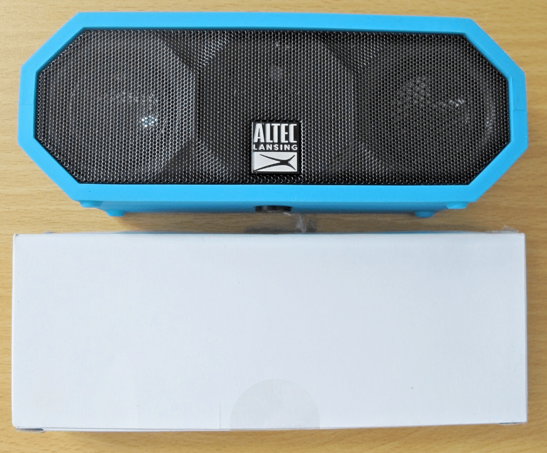 New Altec Lansing iMW457 - AB The Jacket H2O Rugged Waterproof Bluetooth Speaker - MagsTag