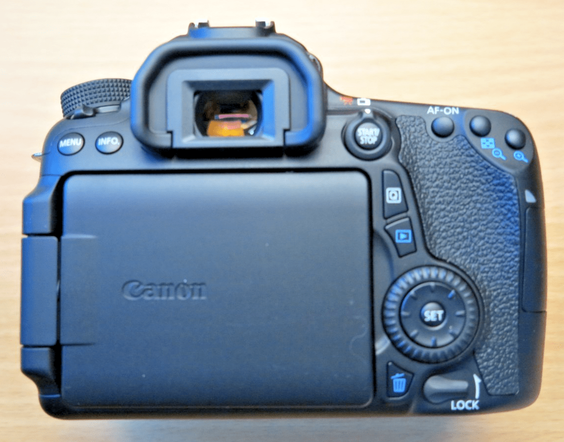 New Canon EOS 70D 20.2 MP Digital SLR Camera 17 - 135mm Lens New Open Box - MagsTag