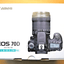 New Canon EOS 70D 20.2 MP Digital SLR Camera 17 - 135mm Lens New Open Box - MagsTag