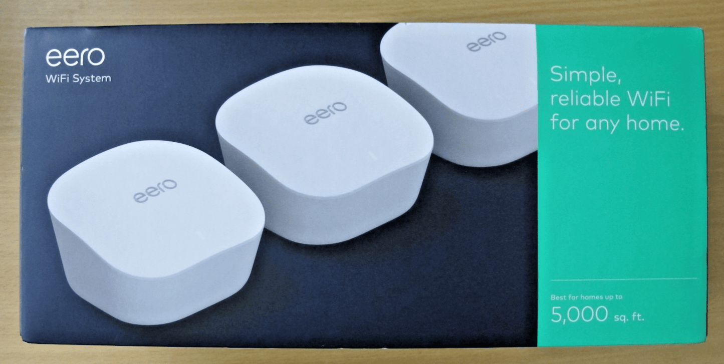New eero Mesh AC Dual - Band Mesh Wi - Fi 5 System 3 Pack Model J010311 3rd Gen - MagsTag