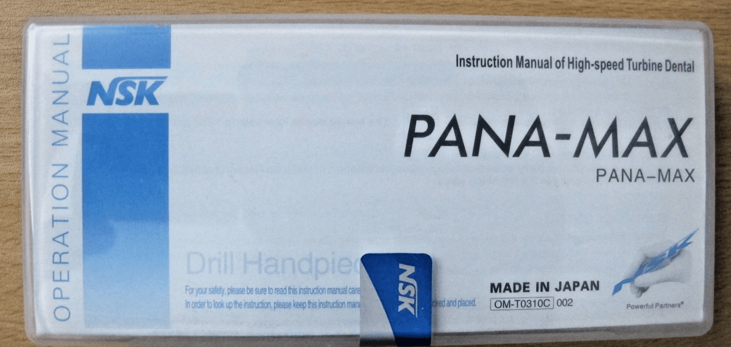 NSK Pana - Max OM - T0310C High Speed Dental Turbine Drill Handpiece SU B2 - MagsTag