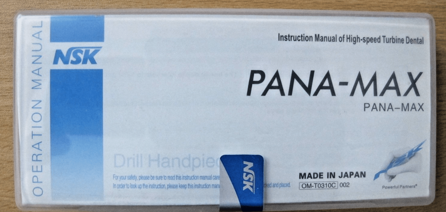 NSK Pana - Max OM - T0310C High Speed Dental Turbine Drill Handpiece SU B2 - MagsTag