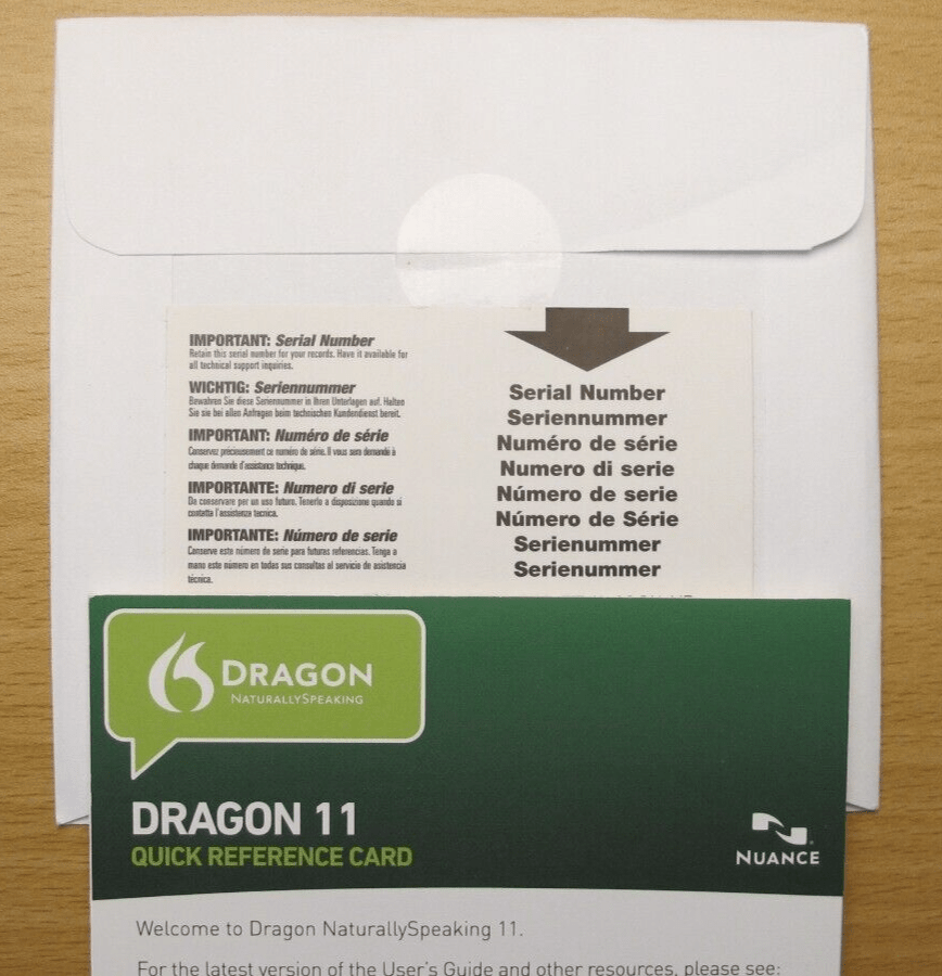 Nuance Dragon NaturallySpeaking 11 Premium Unregistered Open Box - MagsTag