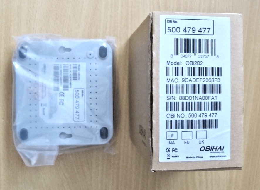 Obihai OBi202 2 - Port VoIP Phone Adapter with Google Voice & Fax - MagsTag
