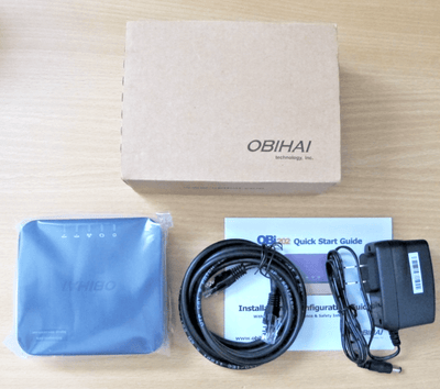 Obihai OBi202 2 - Port VoIP Phone Adapter with Google Voice & Fax - MagsTag