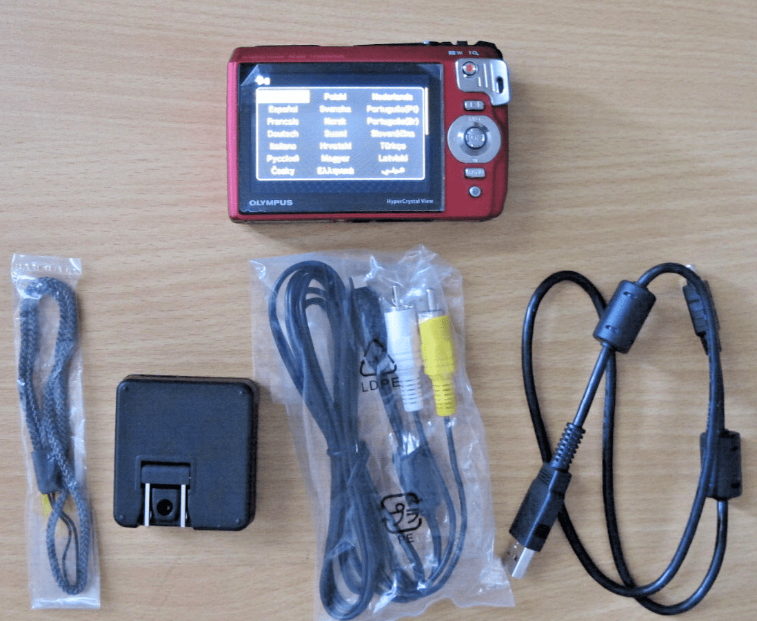 Olympus Tough Waterproof TG - 820 Digital Camera RED OPEN BOX - MagsTag