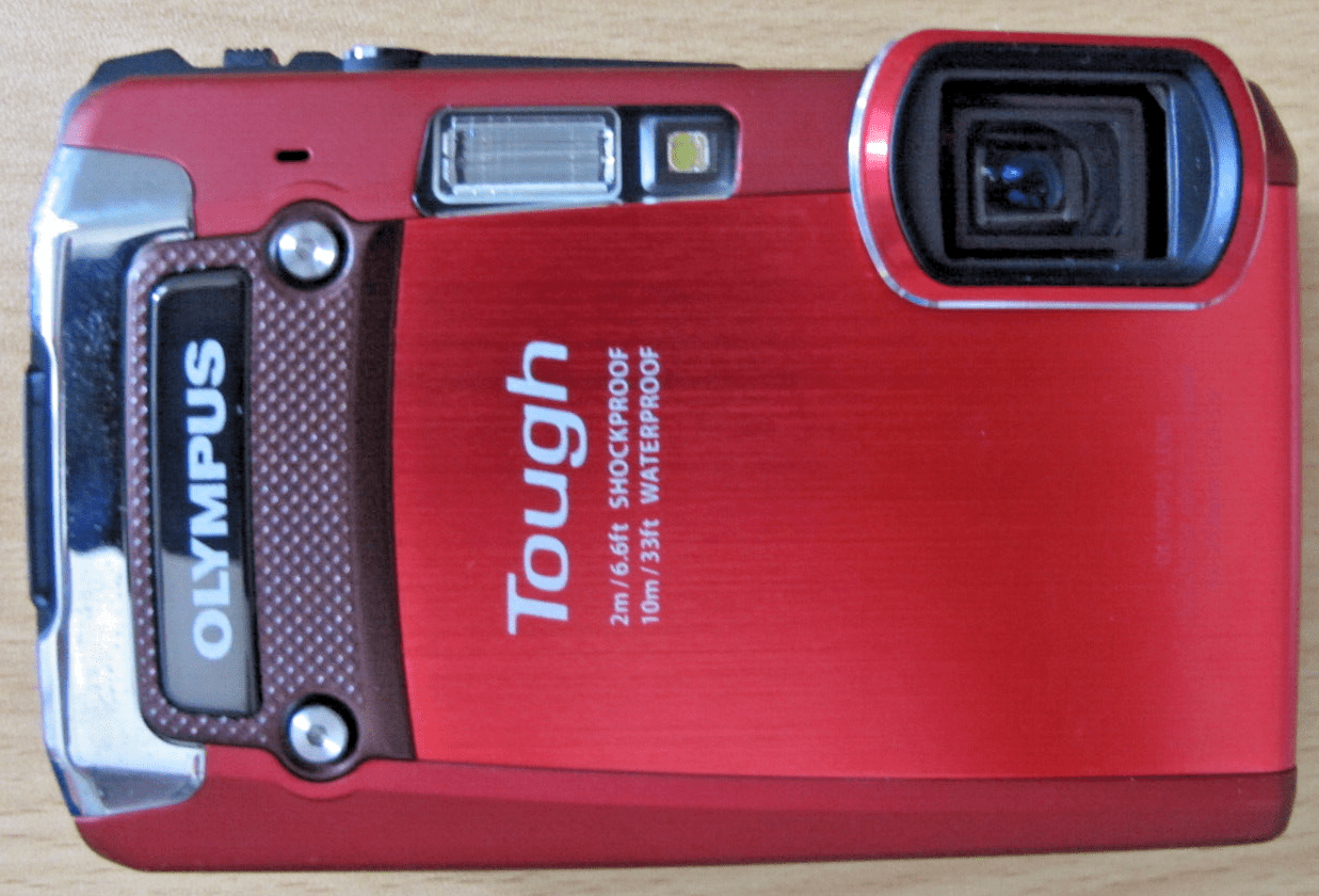 Olympus Tough Waterproof TG - 820 Digital Camera RED OPEN BOX - MagsTag
