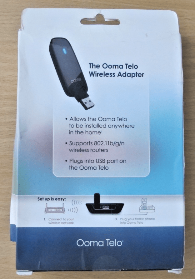 Ooma 100 - 0301 - 101 Telo Wireless Adaptor USB - MagsTag