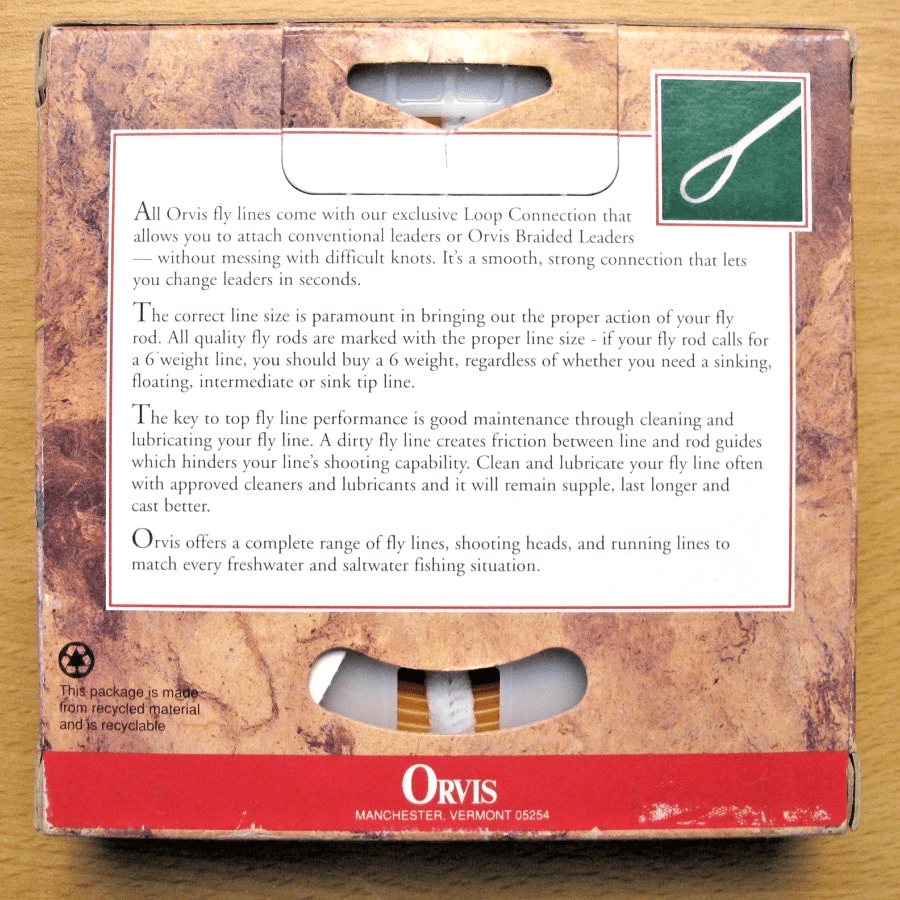 Orvis Big Game WF13I Fly Line WF - 13 - I Sinking - MagsTag