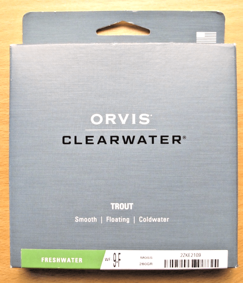 Orvis Clearwater WF9F Trout Fly Line Floating Freshwater Smooth WF - 9 - F Coldwater - MagsTag