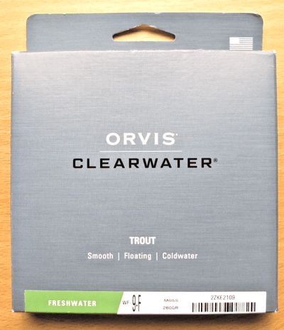 Orvis Clearwater WF9F Trout Fly Line Floating Freshwater Smooth WF - 9 - F Coldwater - MagsTag