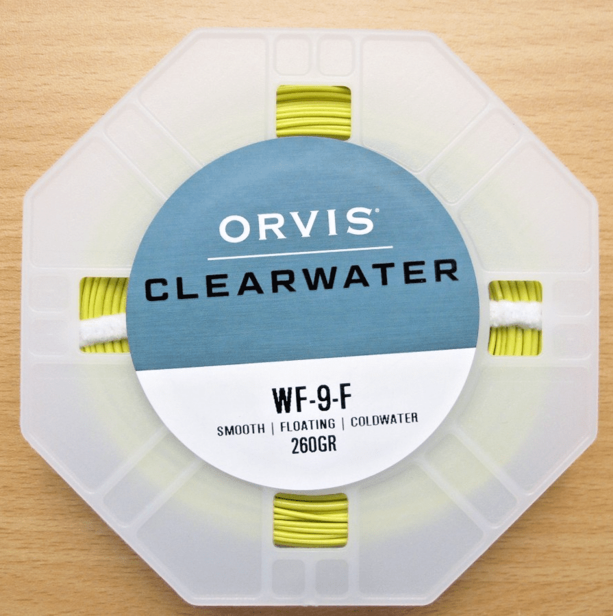 Orvis Clearwater WF9F Trout Fly Line Floating Freshwater Smooth WF - 9 - F Coldwater - MagsTag
