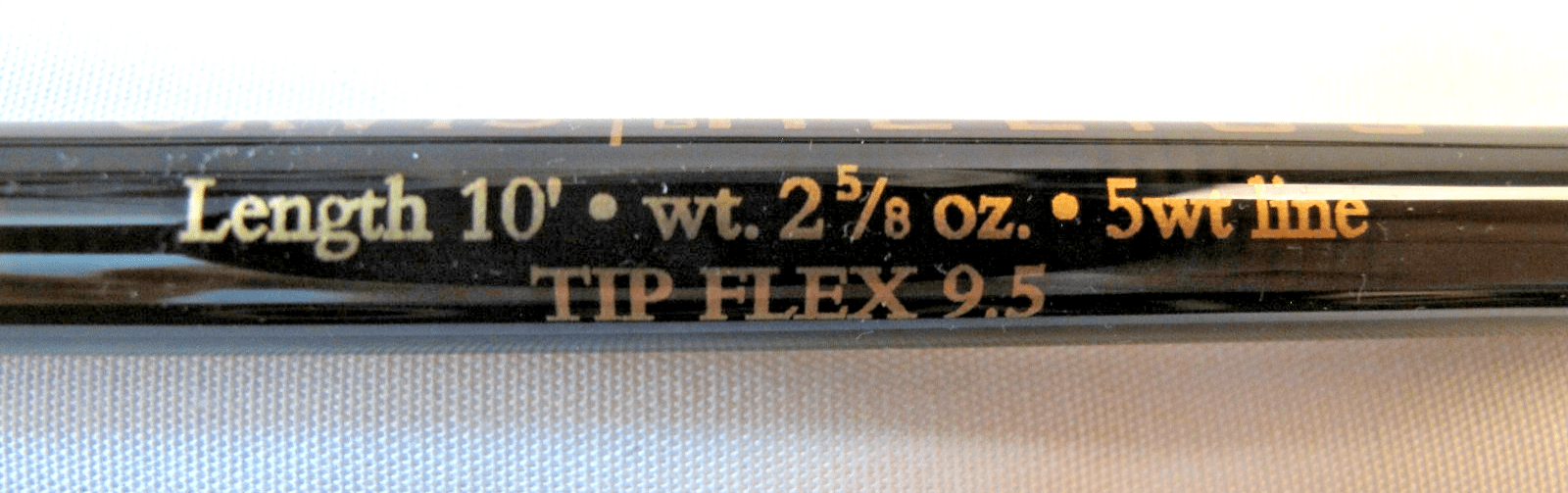 Orvis Helios ZG 105 4pc Tip Flex 9.5 Fly Rod Length 10' wt 2 5/8oz 5WT Line New - MagsTag