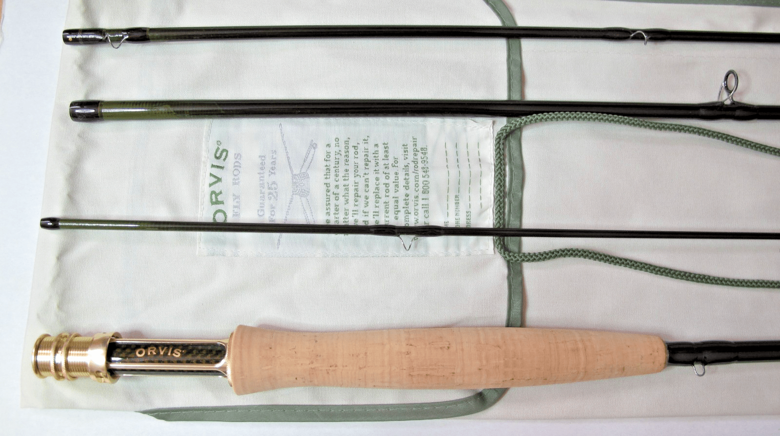 Orvis Helios ZG 105 4pc Tip Flex 9.5 Fly Rod Length 10' wt 2 5/8oz 5WT Line New - MagsTag