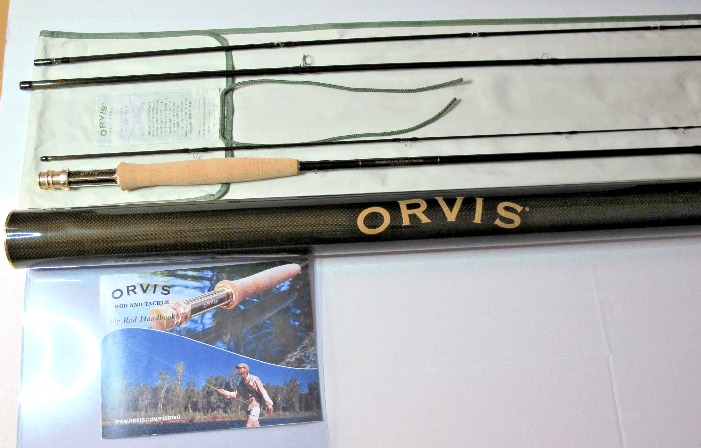 Orvis Helios ZG 105 4pc Tip Flex 9.5 Fly Rod Length 10' wt 2 5/8oz 5WT Line New - MagsTag