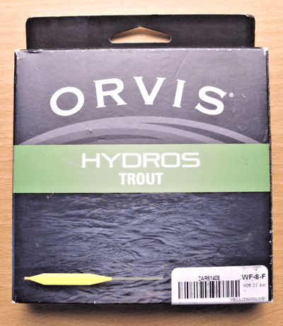 Orvis Hydros WF - 8 - F Fly Line Trout Yellow Olive - MagsTag