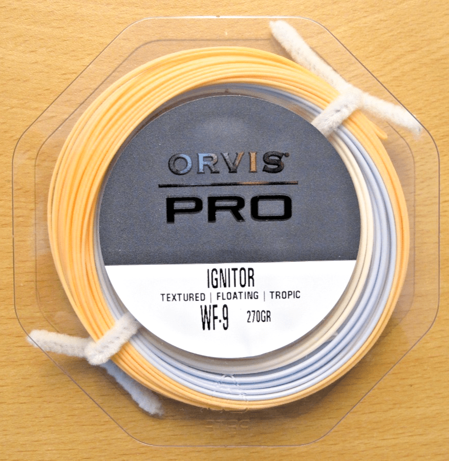 Orvis Pro WF9 Saltwater Ignitor Fly line Floating Textured Tropic - MagsTag