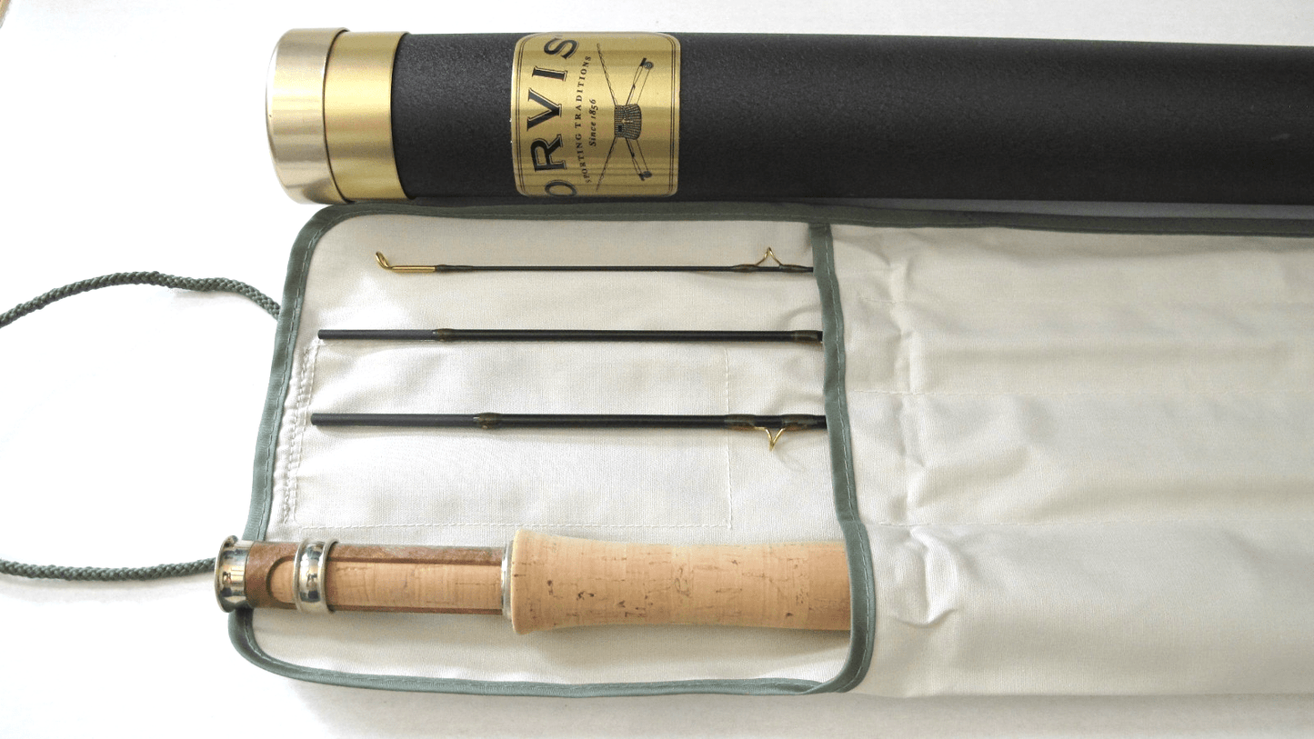 Orvis Superfine Fly Rod trout bum 7' 4wt 2.5/8 oz 4 pc Full Flex Unused Mint - MagsTag