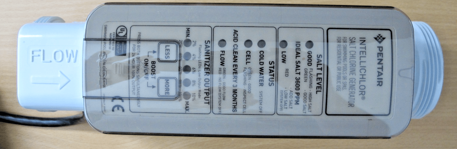Pentair IntelliChlor IC40 Salt Chlorine Generator Cell (520555) - MagsTag