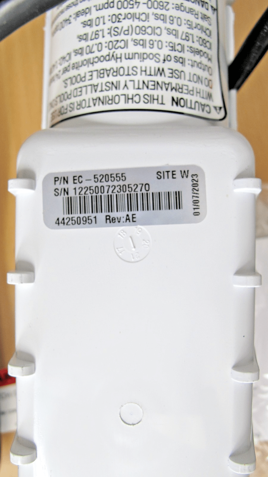 Pentair IntelliChlor IC40 Salt Chlorine Generator Cell (520555) - MagsTag