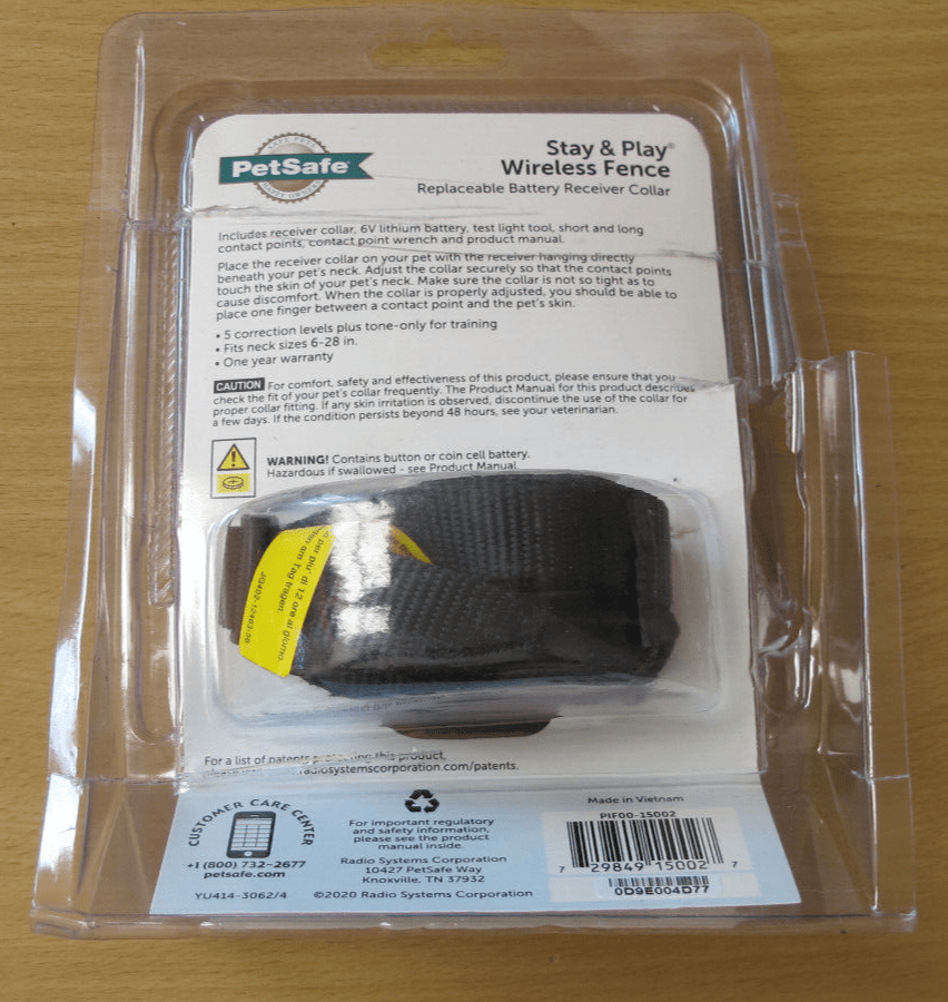 PetSafe Free to Roam Wireless Fence Receiver Collar - PIF00 - 15002 Open Unused - MagsTag