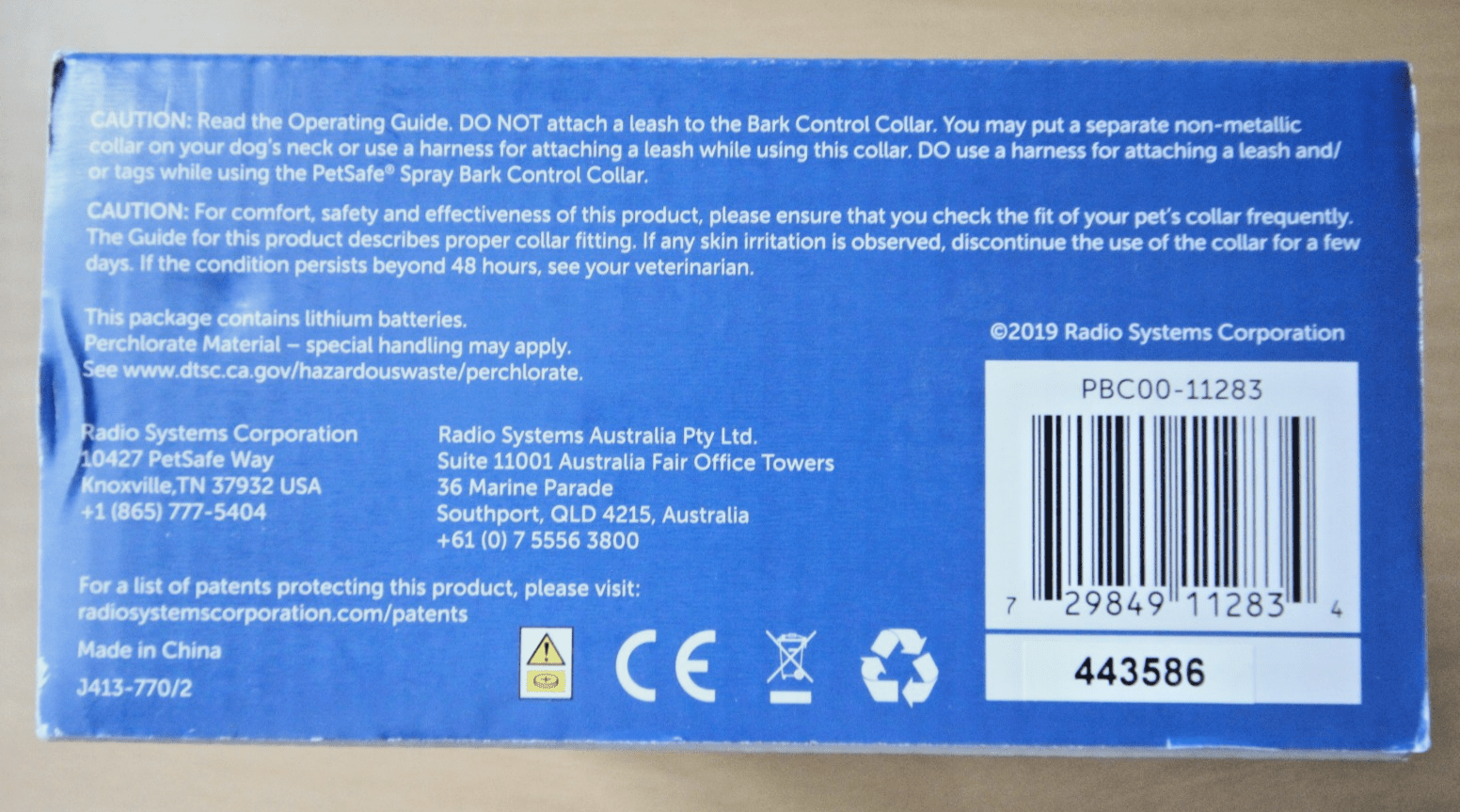 PetSafe PBC00 - 11283 Elite Little Dog Spray Correction Bark Control New Open Box - MagsTag