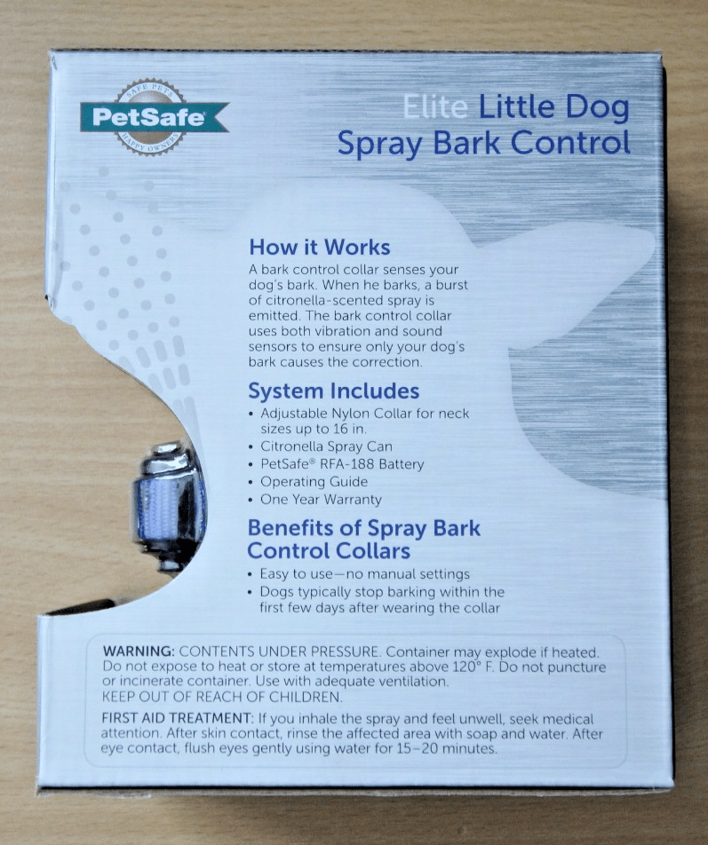 PetSafe PBC00 - 11283 Elite Little Dog Spray Correction Bark Control New Open Box - MagsTag