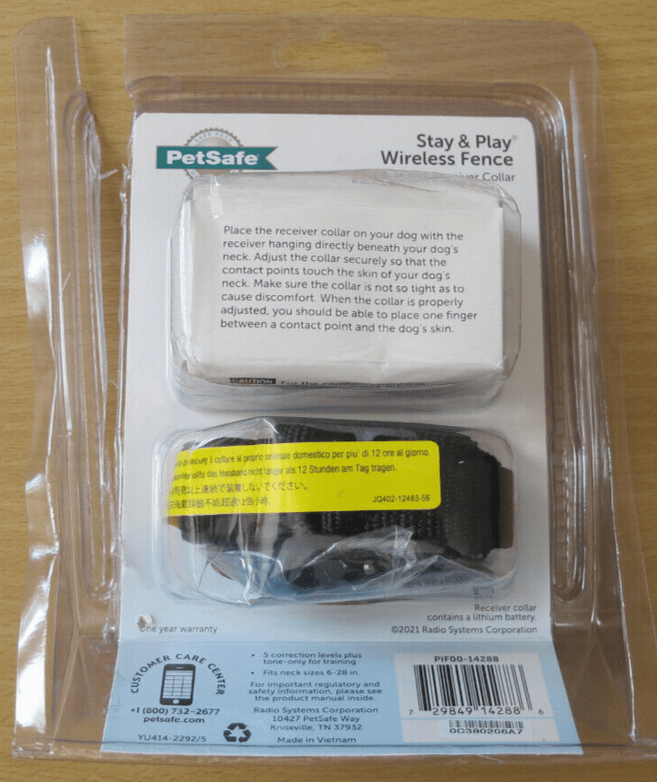 PetSafe PIF00 - 14288 Stay and Play Wireless Collar for Dogs Open Box Unused - MagsTag